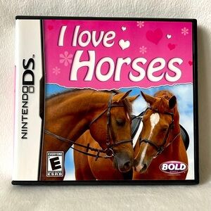 Nintendo DS I Love Horses Video Game Complete with Case with Manual